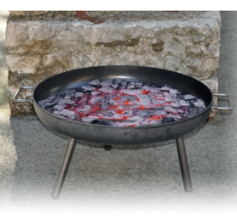 60 cm-es Montini tűztér rozsdamentes grillráccsal